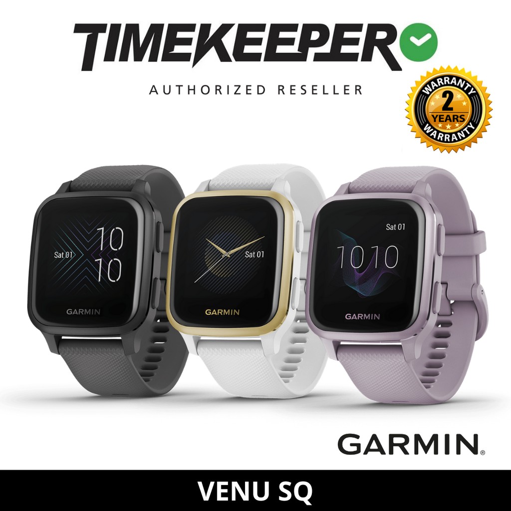 Clearance Garmin Venu Sq Non Music Gps Smartwatch Year Warranty