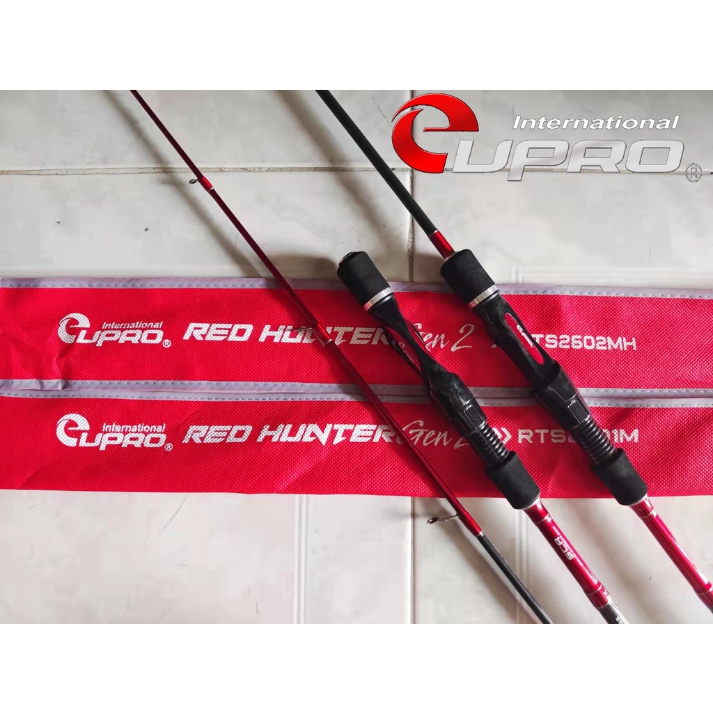 EUPRO RED HUNTER GEN2 SOLID CARBON JIGGING ROD Shopee Malaysia