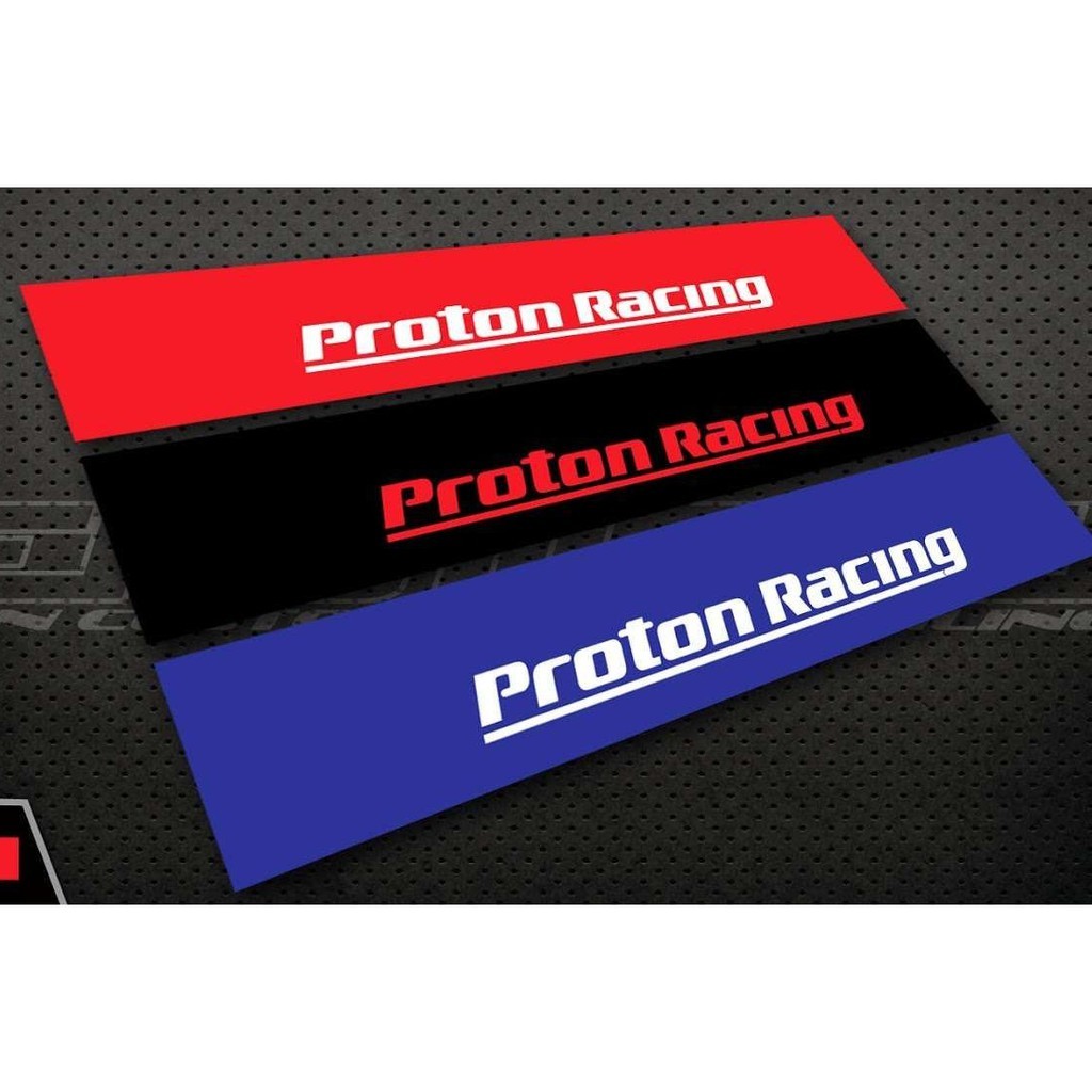 Front Windscreen Windshield Window Sticker Proton Racing Shopee Malaysia