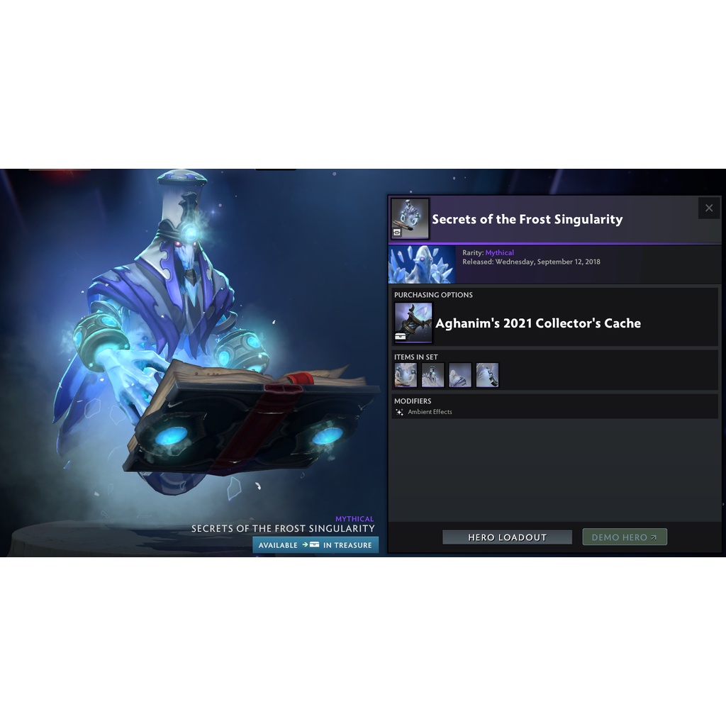 Ready Stock Dota Aghanim S Collector S Cache Shopee Malaysia