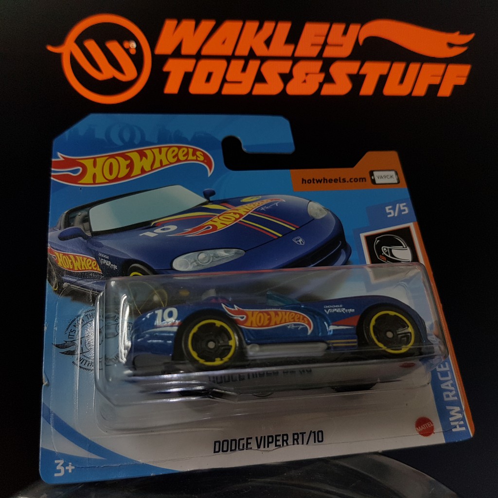 Hot Wheels Short Card HW RACE TEAM DODGE VIPER RT 10 RTH REGULAR