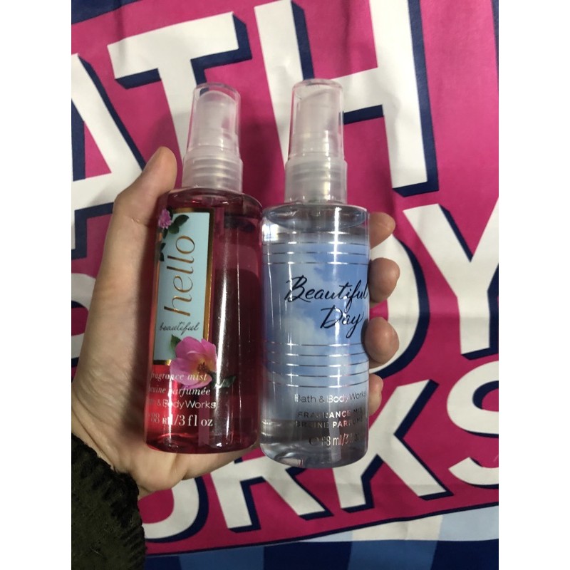 Bath Body Works Travel Size Fine Fragrance Mist 88ml Shopee Malaysia