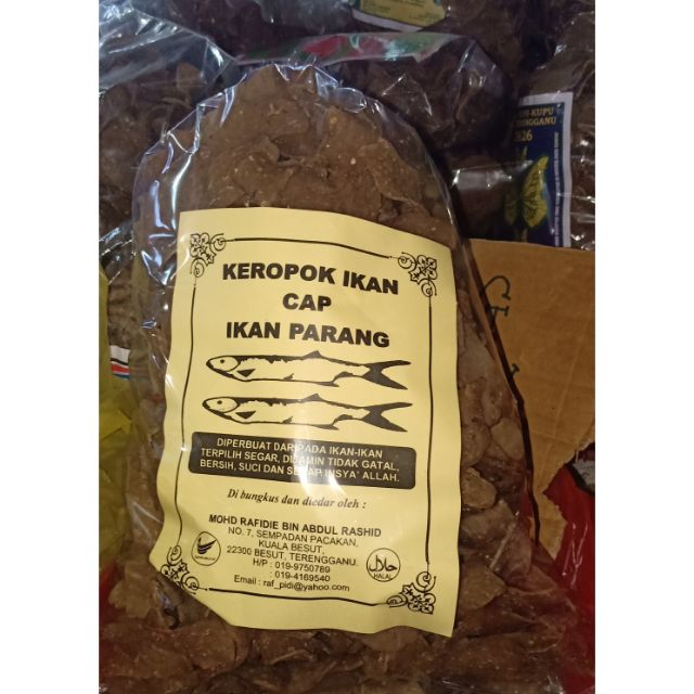 Keropok Ikan Cap Ikan Parang Kg Shopee Malaysia