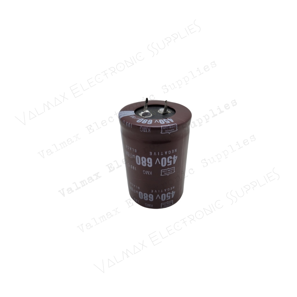 Electrolytic Capacitor Nippon Ecap Kmg Uf V C X Mm