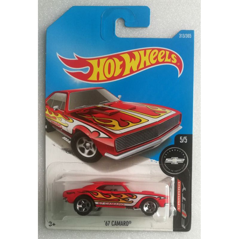 Hot Wheels 67 Camaro Celebrating Fifty Years Of Camaro Shopee Malaysia