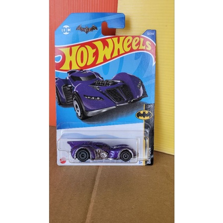 Hot Wheels Batman Arkham Asylum Batmobile Purple Shopee Malaysia