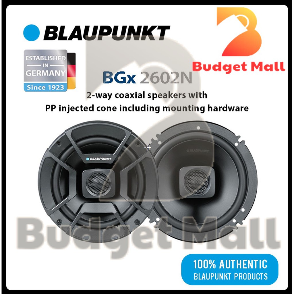 Blaupunkt Bgx N Inch Way Coaxial Speaker Bgx N Car