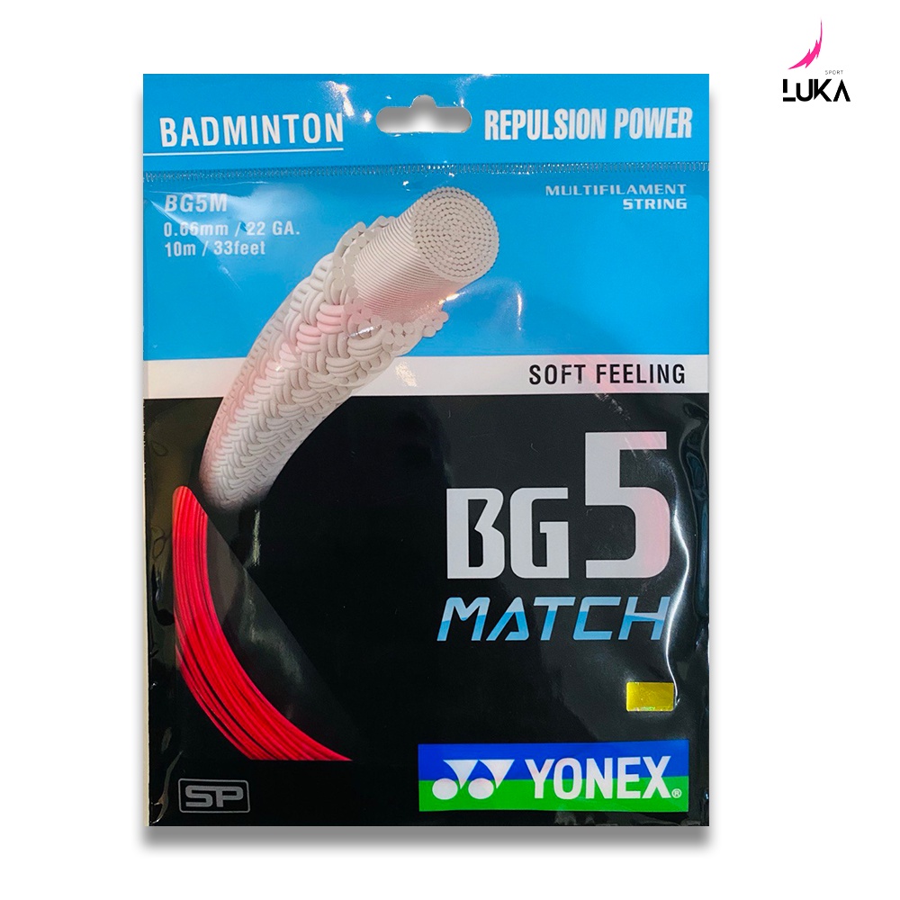 String Yonex Bg Match Red Preferred String Shopee Malaysia