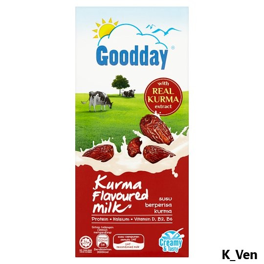 Goodday UHT Milk 1L Litre Full Cream Low Fat Chocolate Strawberry