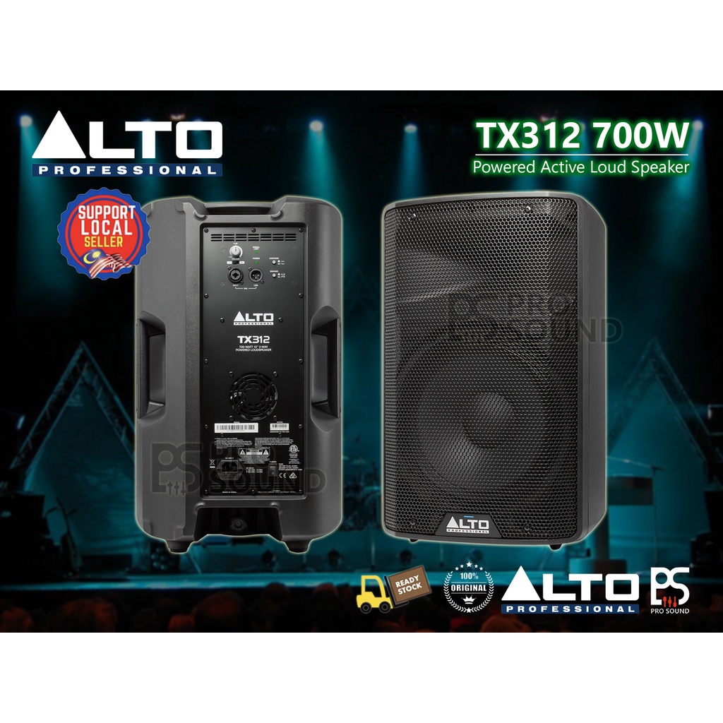 Ready Stock Original Alto TX312 700W 12 Inch 2 Way Active Powered