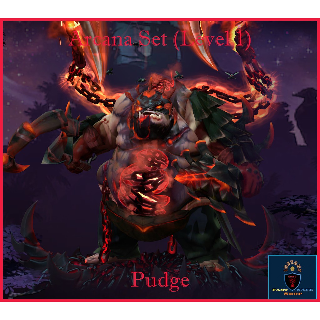 Dota Pudge Arcana Set Shopee Malaysia