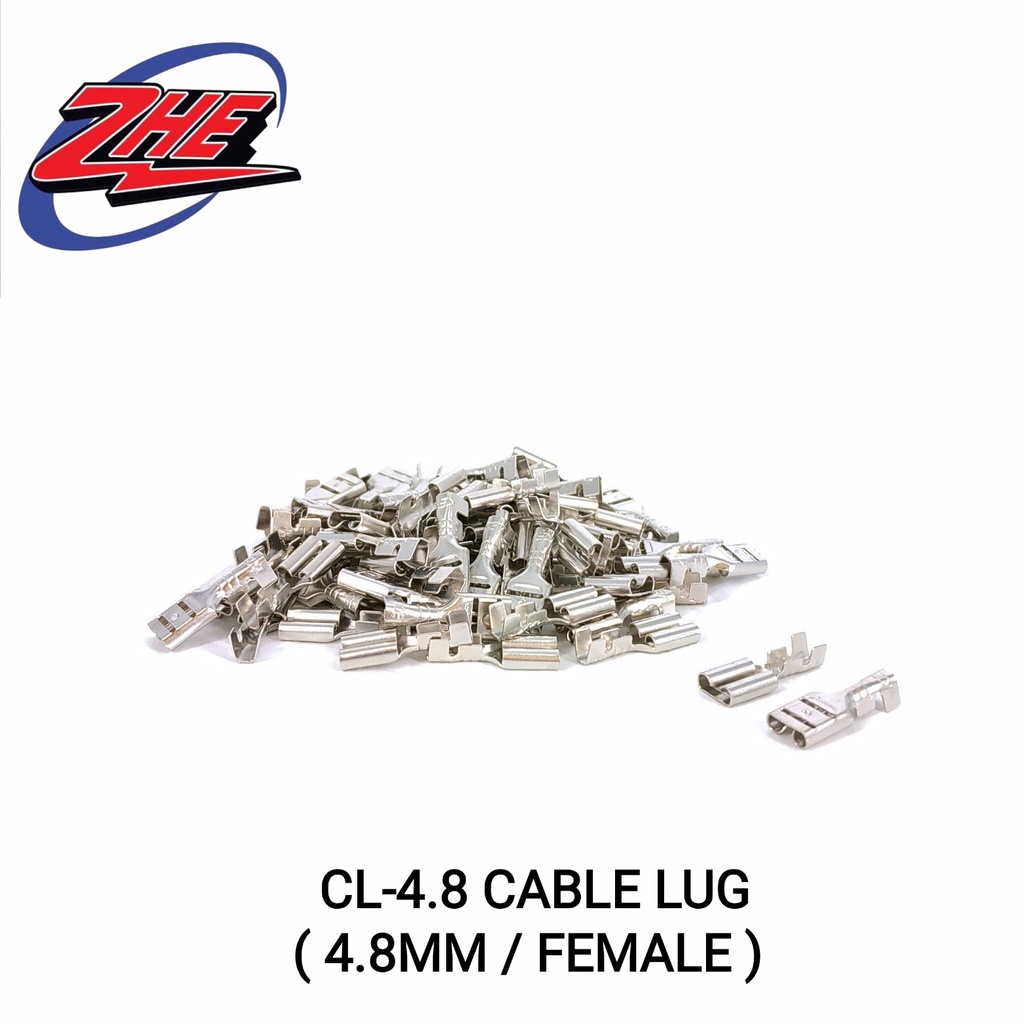 Pcs Mm Mm Mm Female Male Flat Plug Crimp Terminals Cable