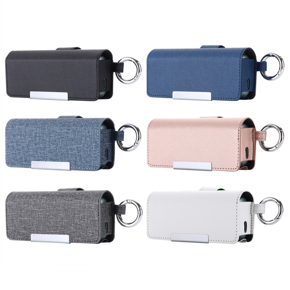 6 Colors Flip Leather Case For IQOS ILUMA Prime Bag Cases Holder For