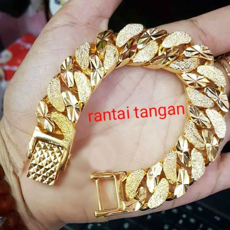 Cop Ori Je De Kgp Emas Korea Gelang Tangan Rantai Tangan