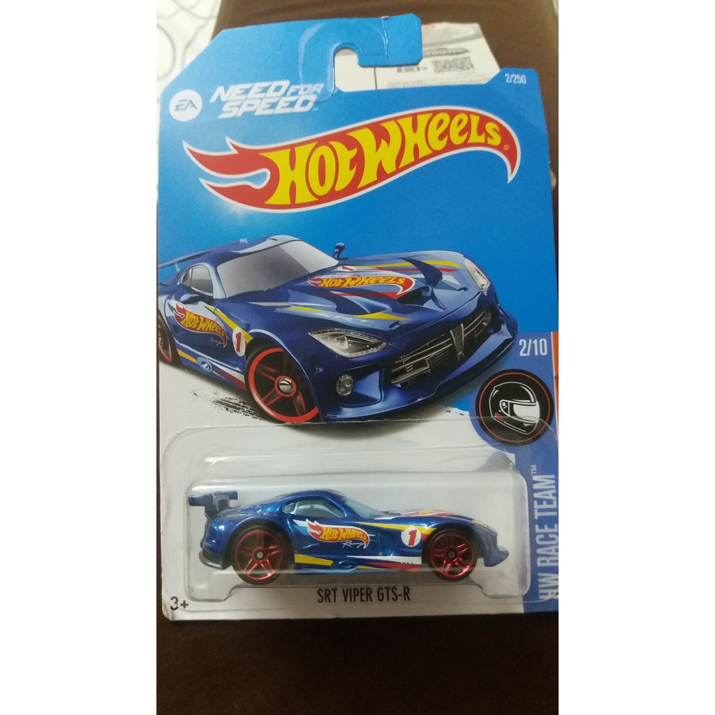 Hot Wheels SRT Viper GTS R Blue Shopee Malaysia