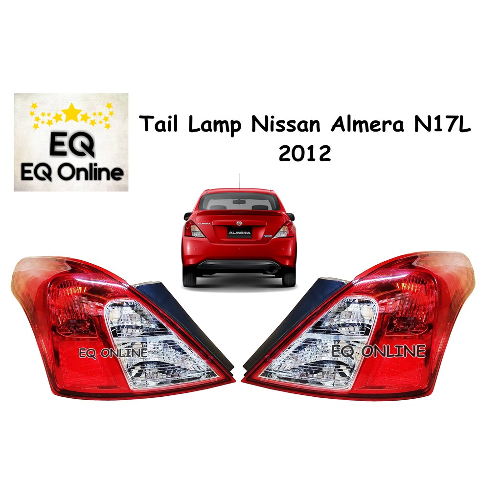 Nissan Almera Tail Lamp N Hr Taiwan L R