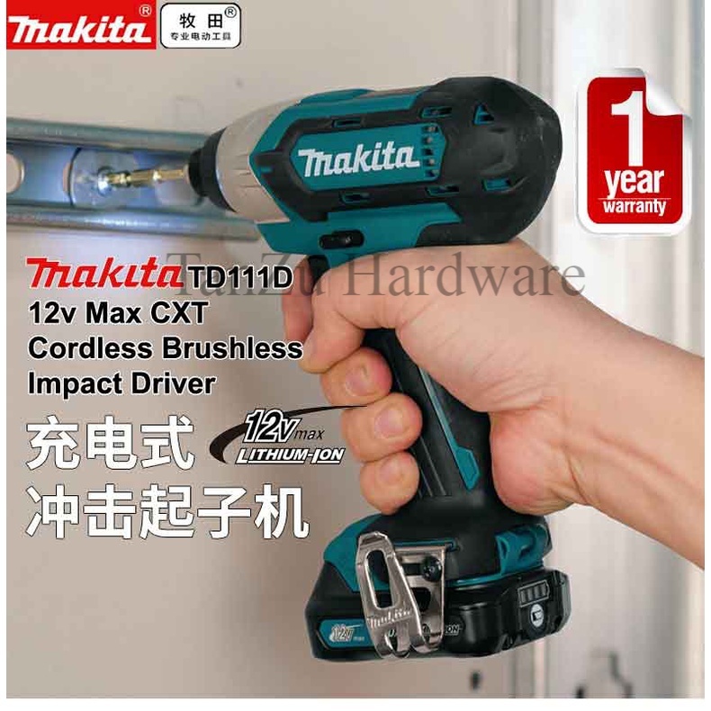 Makita Cordless Impact Driver Drill Td D V Td D V Makita Td D