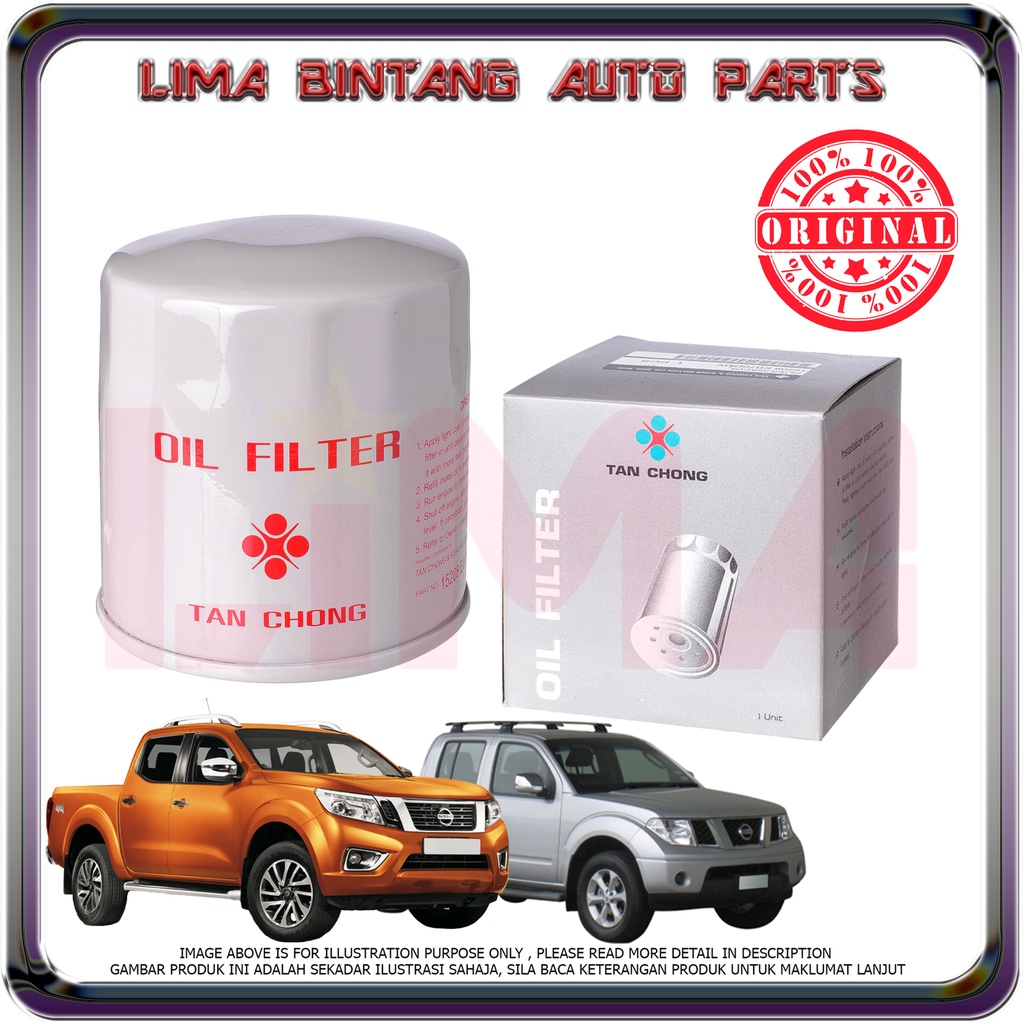 Nissan Navara D40 D23 NP300 Oil Filter Penapis Minyak Tan Chong