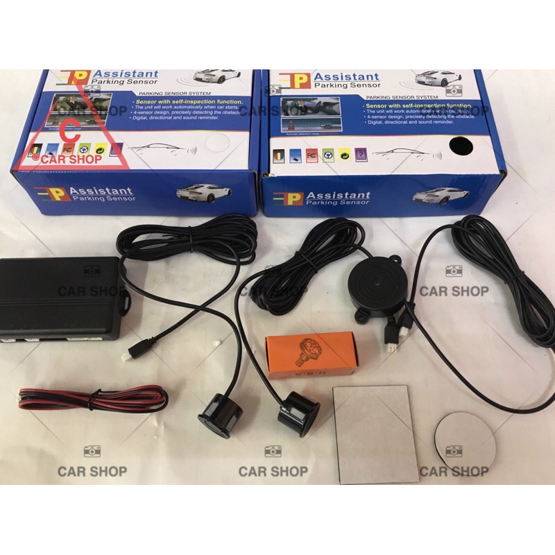 CAR PARKING ASSISTANT REVERSE SENSOR 2 EYE Shopee Malaysia