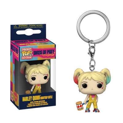 Funko Pop Keychain Suicide Squad Joker Harley Quinn Batman Keyring