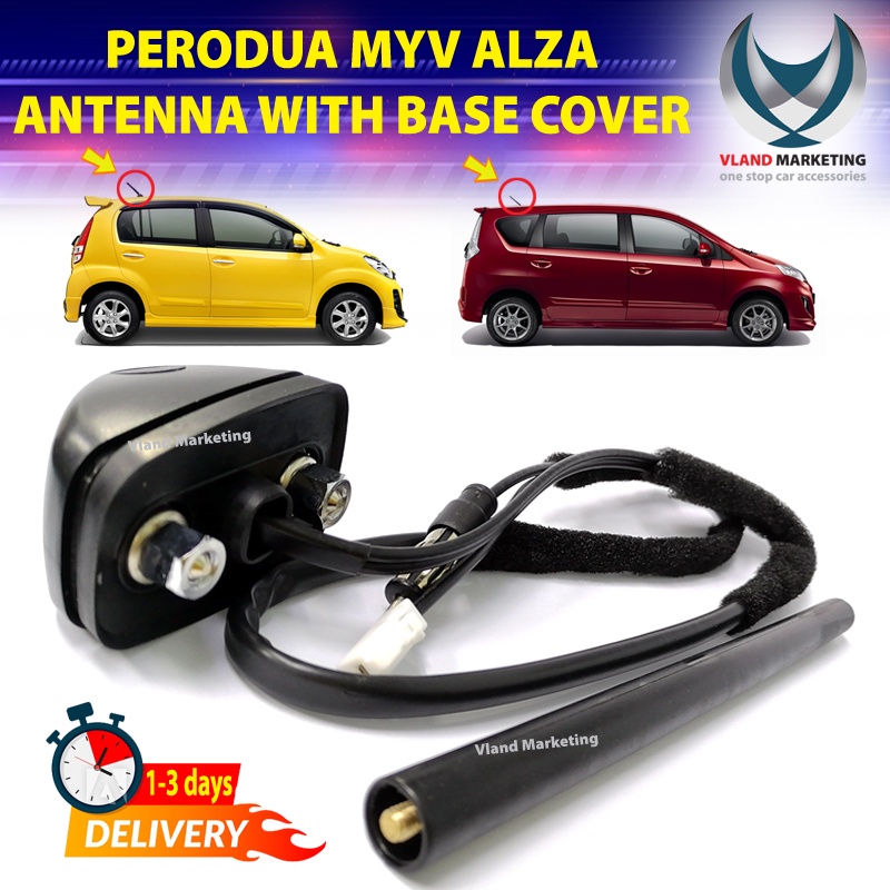 Perodua Myvi Lagi Best Icon Alza Antenna With