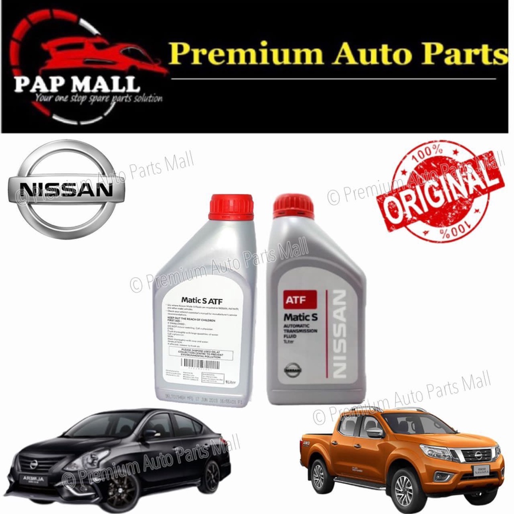 Original Nissan Automatic Transmission Fluid Atf Matic S For