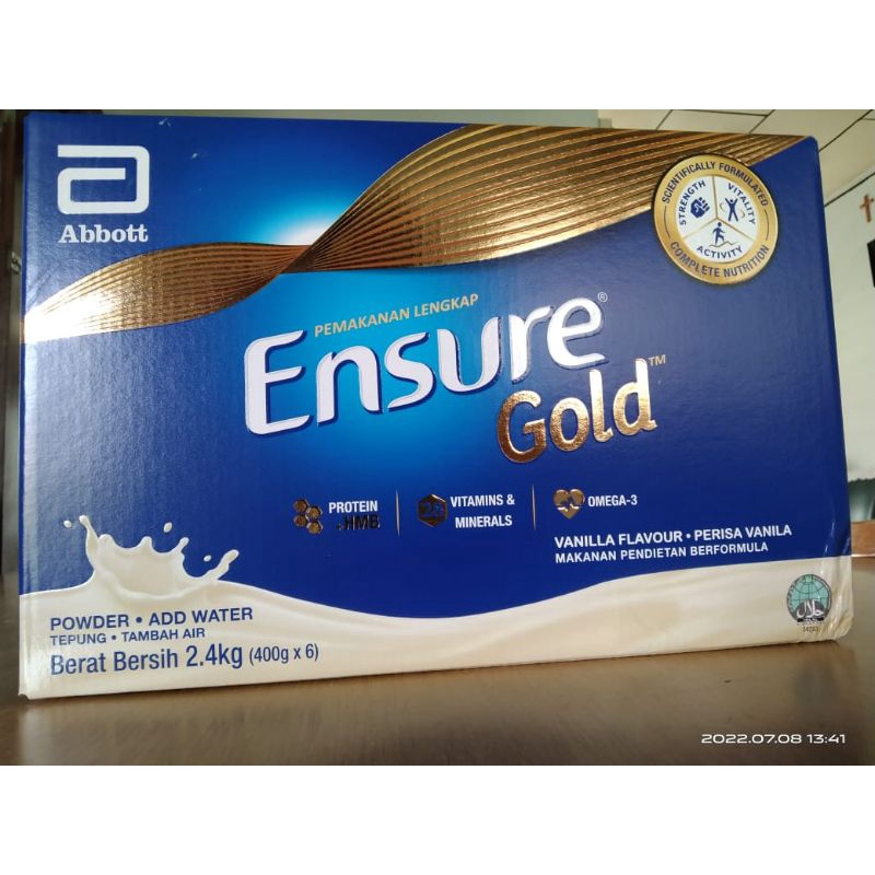 Ensure Gold 2 4kg Vanilla Shopee Malaysia