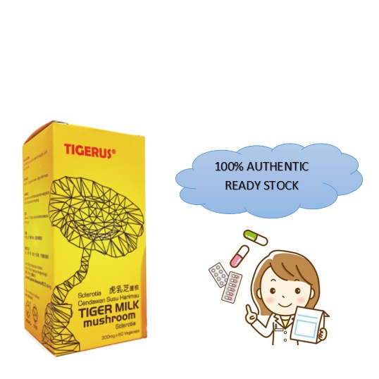 TIGERUS TIGER MILK MUSHROOM 300MG 60 S Shopee Malaysia