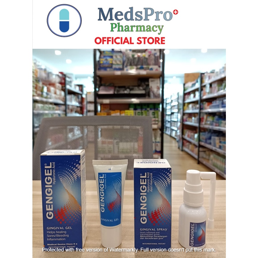 Gengigel Gingival Spray Ml Gel Ml Shopee Malaysia