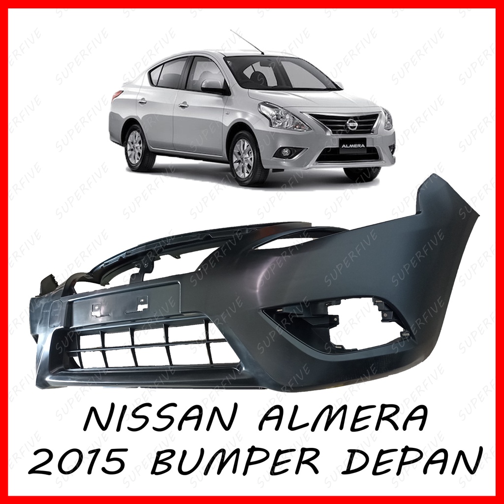 Nissan Almera Front Bumper Bumper Depan Shopee Malaysia