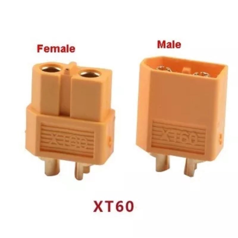 Amass XT60 XT60 Connector Plug Socket Adapter Male Female Li Po RC