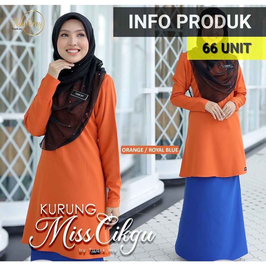 Baju Kurung Cikgu Kurung Miss Cikgu By Tunik My Uniform Cikgu Baju Koko