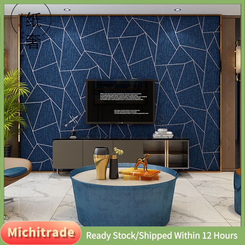 Michitrade Suede Wallpaper Modern Simple D Three Dimensional Deerskin