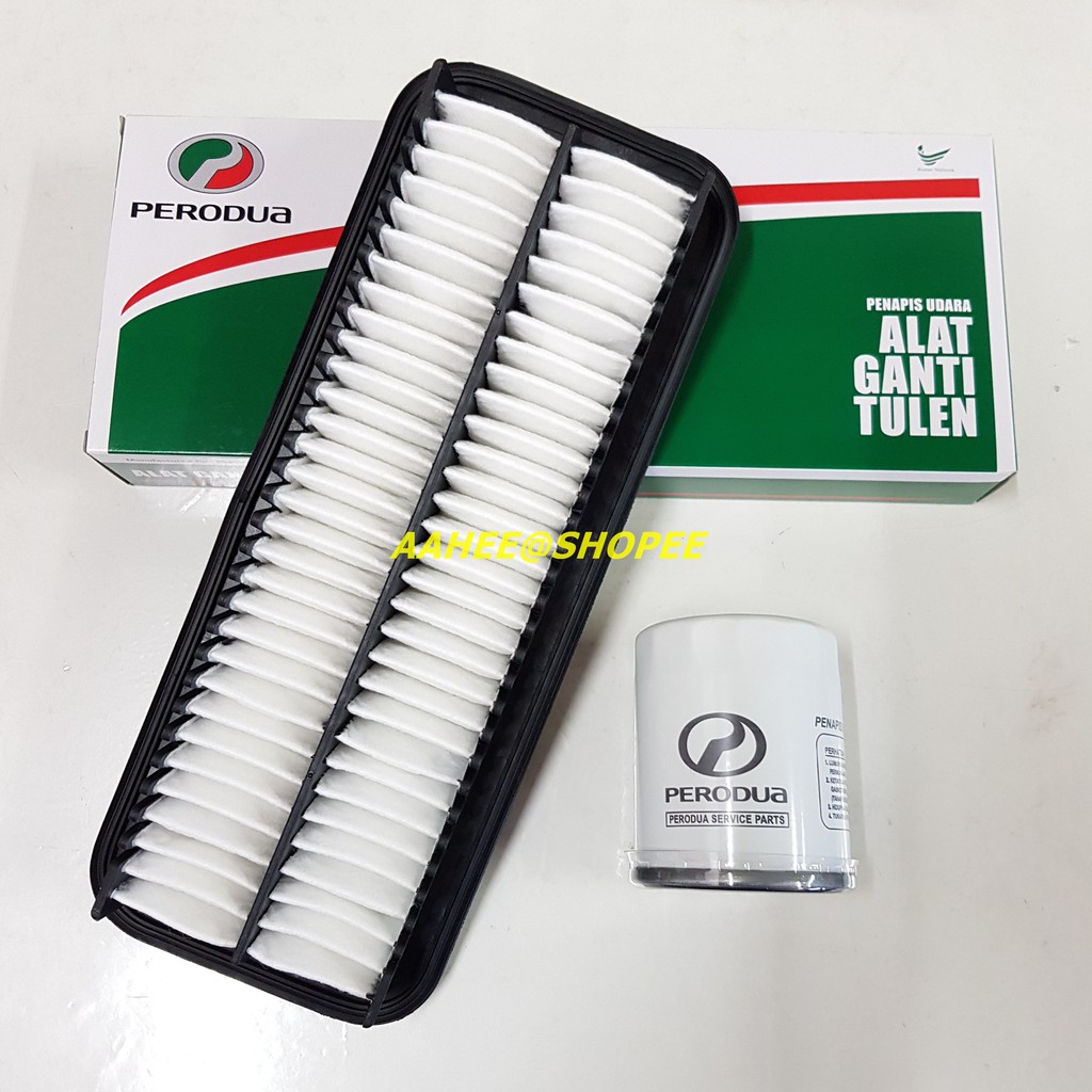 Original Air Oil Filter For Alza Myvi 1 3 1 5 Perodua Genuine Parts