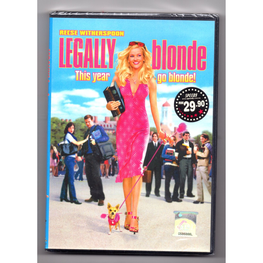 LEGALLY BLONDE ORIGINAL DVD Shopee Malaysia