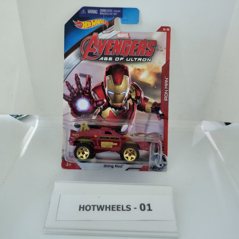 HOT WHEELS AVENGERS AGE OF ULTRON STING ROD Shopee Malaysia