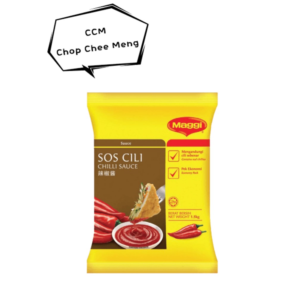 Maggi Sos Cili Chilli Sauce Pouch Kg Shopee Malaysia