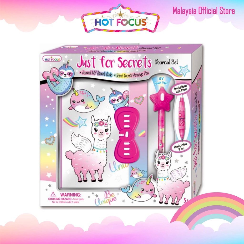 Year End Sales Hot Focus Just For Secrets Journal Set Mini Notebook Mini Girls Diary 200MF