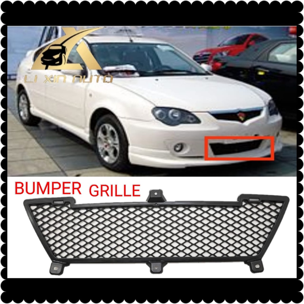 Proton Gen Bumper Lower Grille Sarong Tengah Bumper Mesh Center