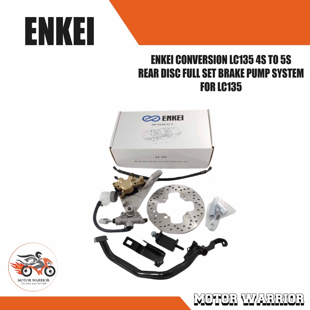 Enkei LC135 Conversion 4S To 5S Rear Disc Full Set Brake Pump System