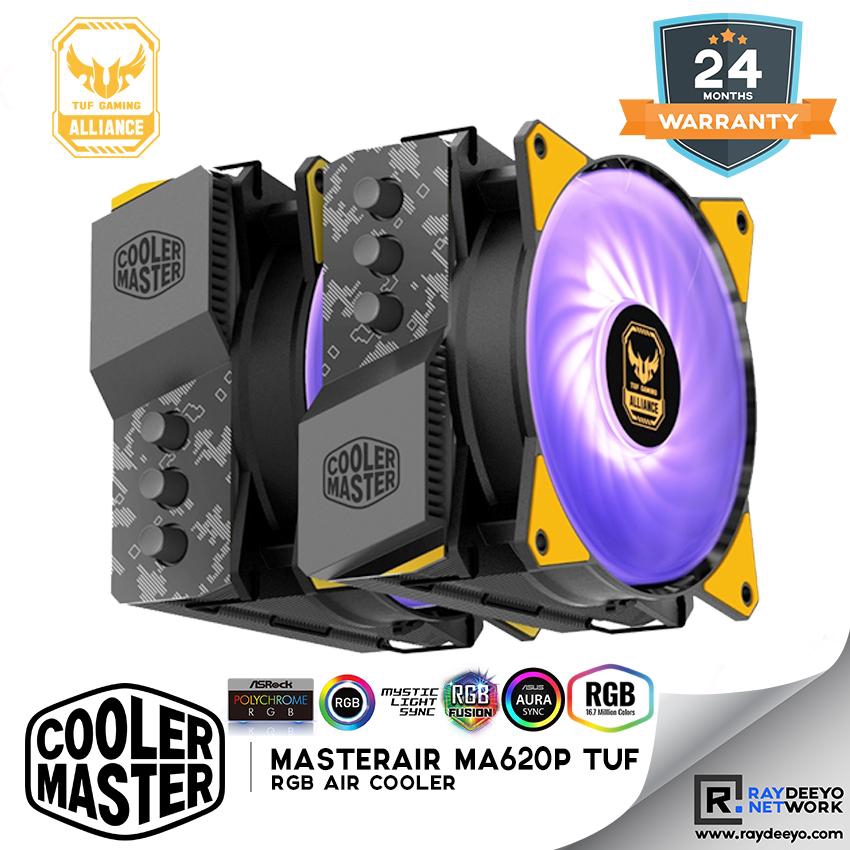 Cooler Master Masterair Ma P Tuf Edition Rgb Cpu Air Cooler Twin