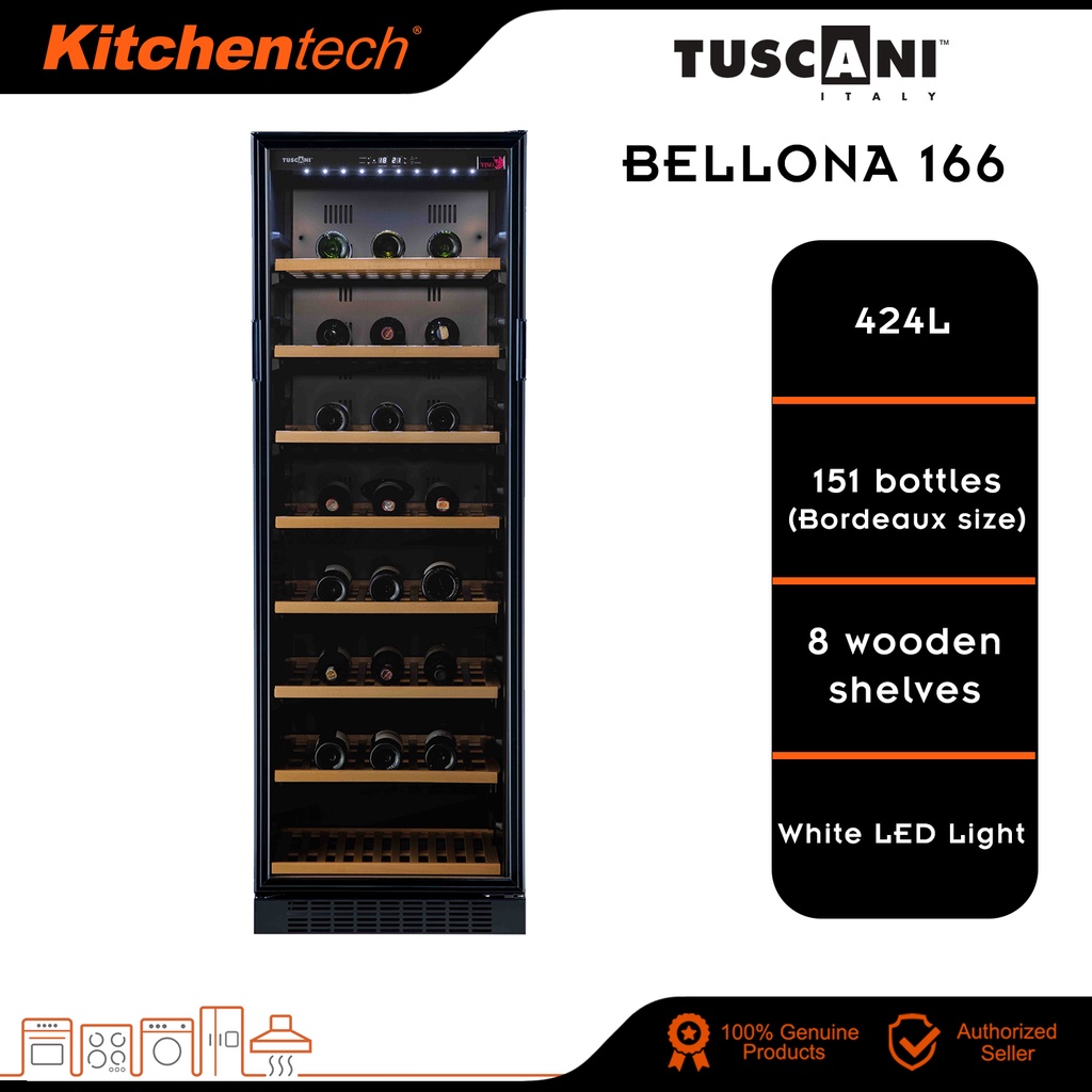 Tuscani BELLONA 166 424L Wine Cellar Wine Chiller Wine Cooler