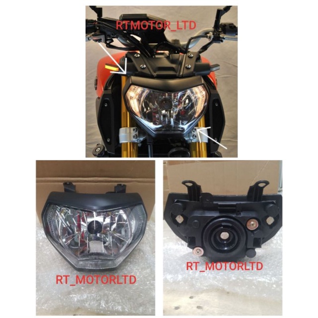 Yamaha Mt Headlight Assy Standard Year Mt Head Lamp