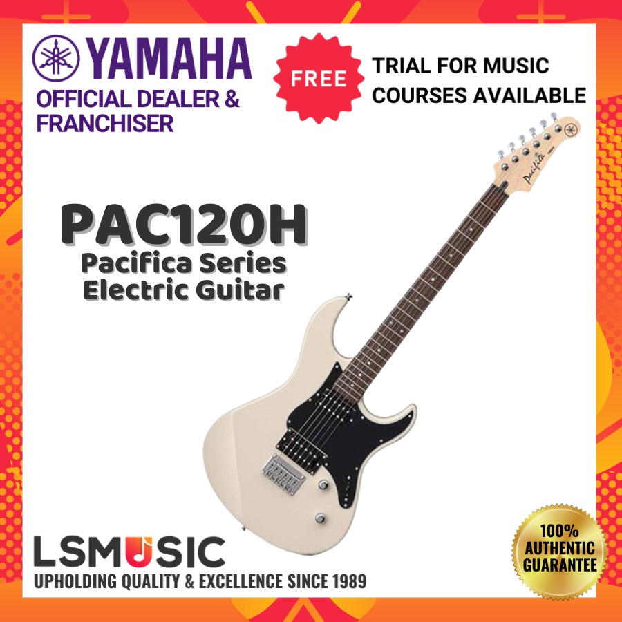 Yamaha PAC120H Pacifica Electric Guitar Vintage White PAC 120H