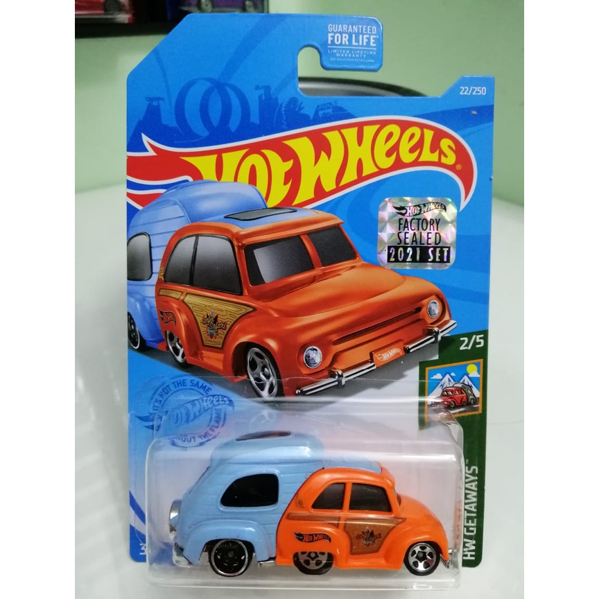 Hot Wheels 2021 22 250 HW Getaways RV There Yet Shopee Malaysia