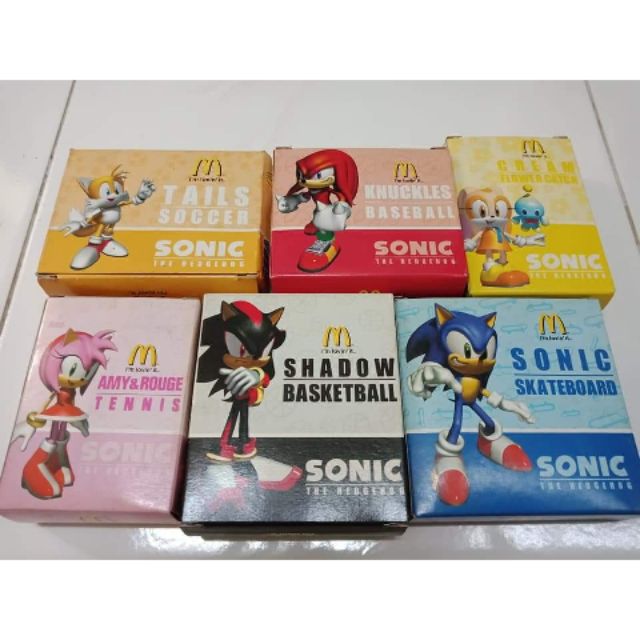 Mcdonalds Happy Meal Toys Sega Sonic The Hedgehog Electric Game