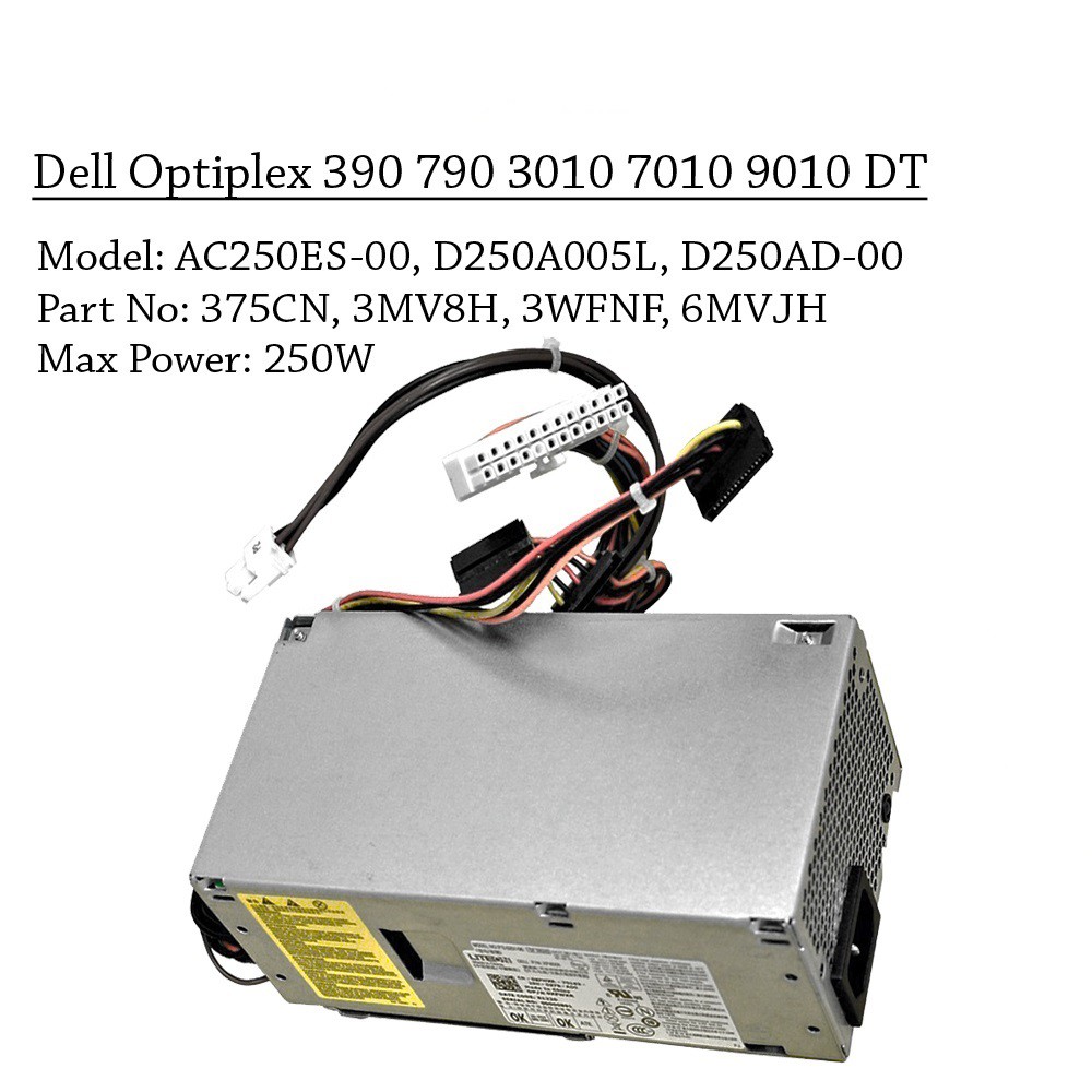 Dell Optiplex Dt Power Supply Psu W Hy D