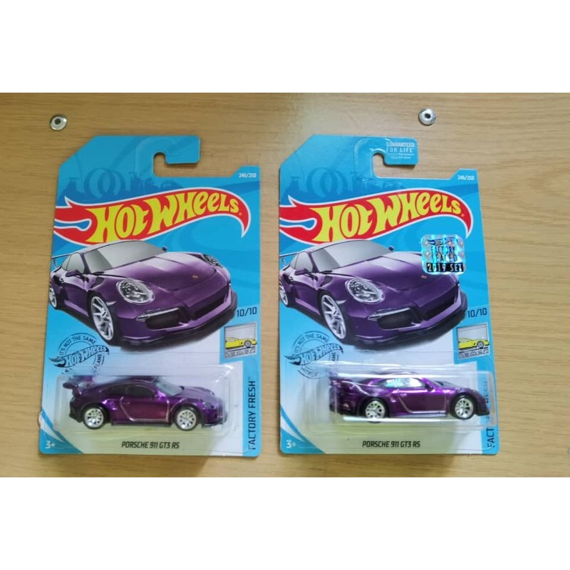 Hot Wheels Super Treasure Hunt Sth Porsche Gt Rs New Shopee Malaysia