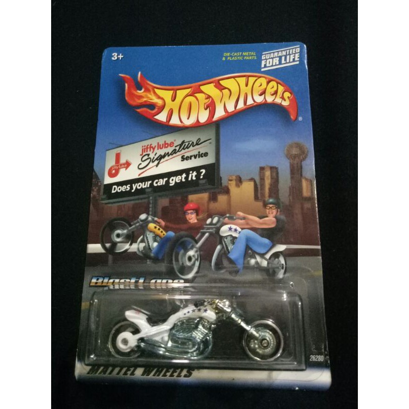 Hot Wheels Jiffy Lube Blast Lane Moto Motor Shopee Malaysia