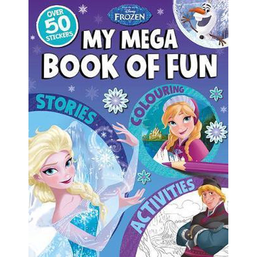 BBW Disney Frozen My Mega Book Of Fun ISBN